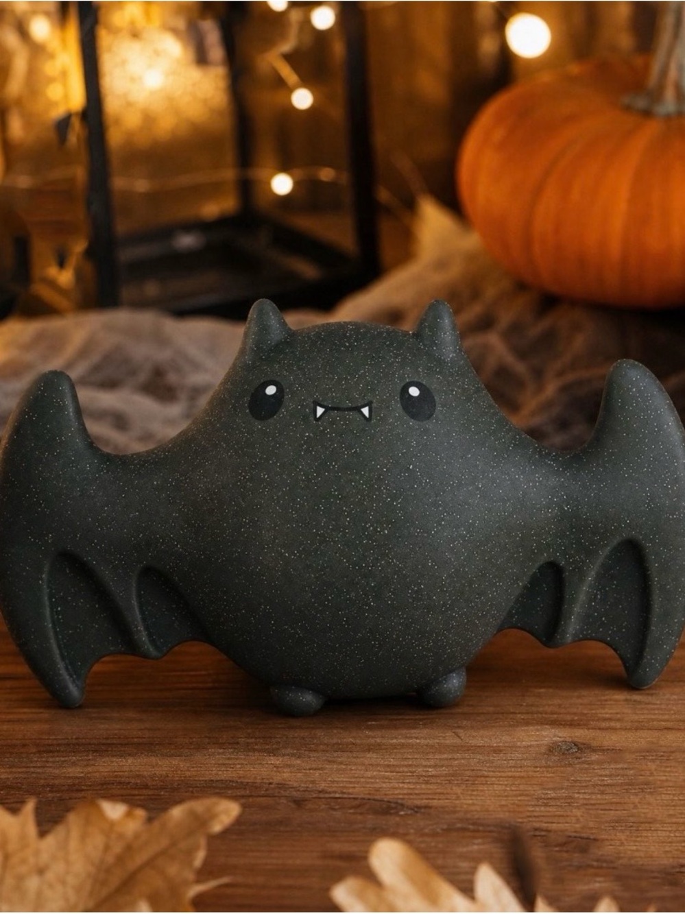 Halloween Bat Squishy Toy, Soft Stretchy Sensory Stress Relief Fidget Toy, Slow